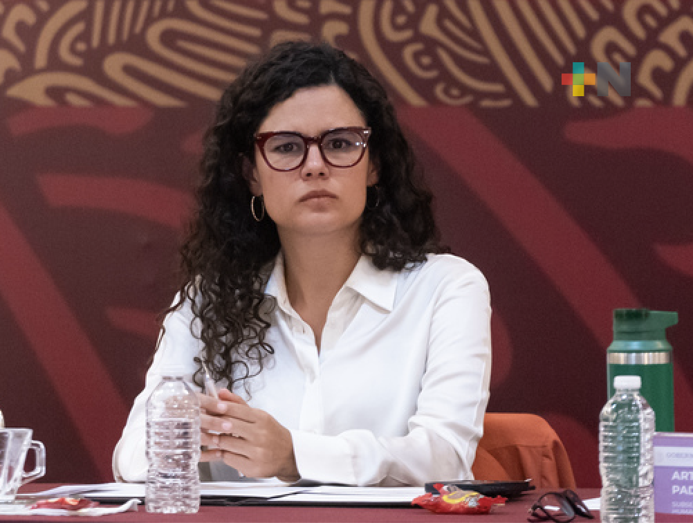 Insta Luisa María Alcalde a no cesar en lograr que ninguna mujer o niña se sienta insegura